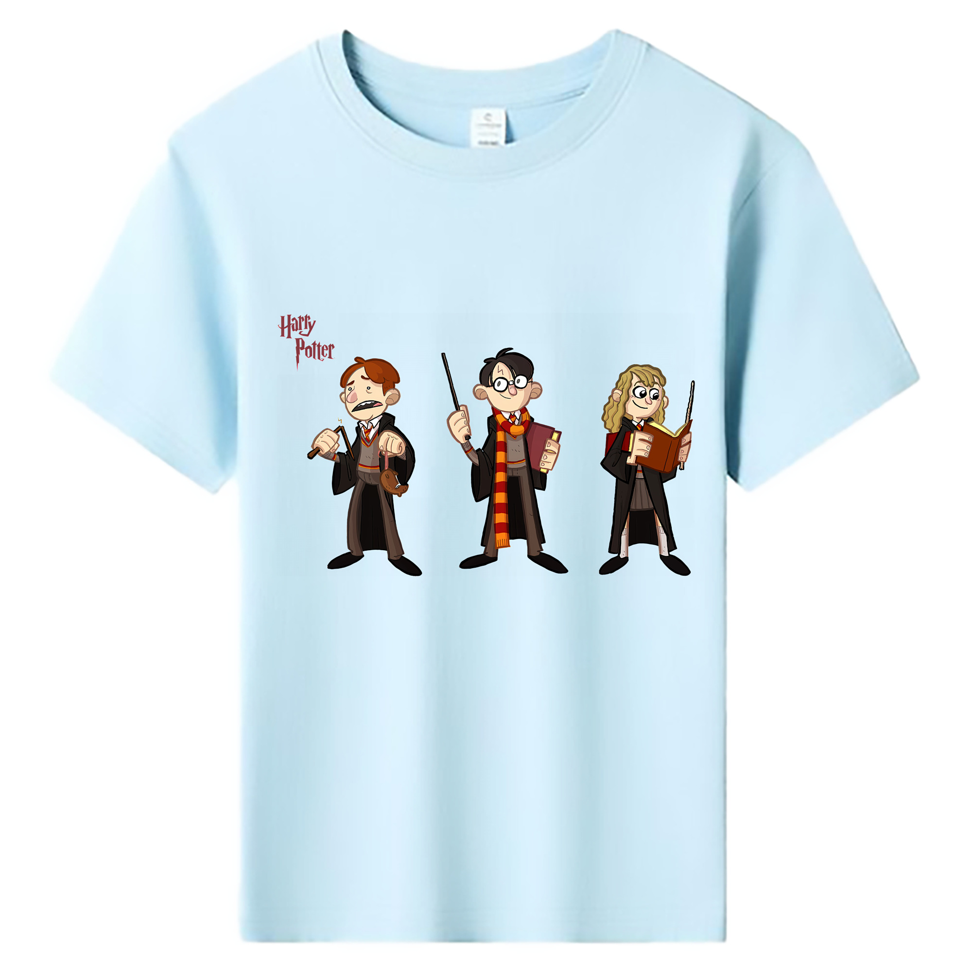 （画像用） Harry Potter ハリー・ポッターシリーズ 綿100％キッズTシャツ（フロントプリント）